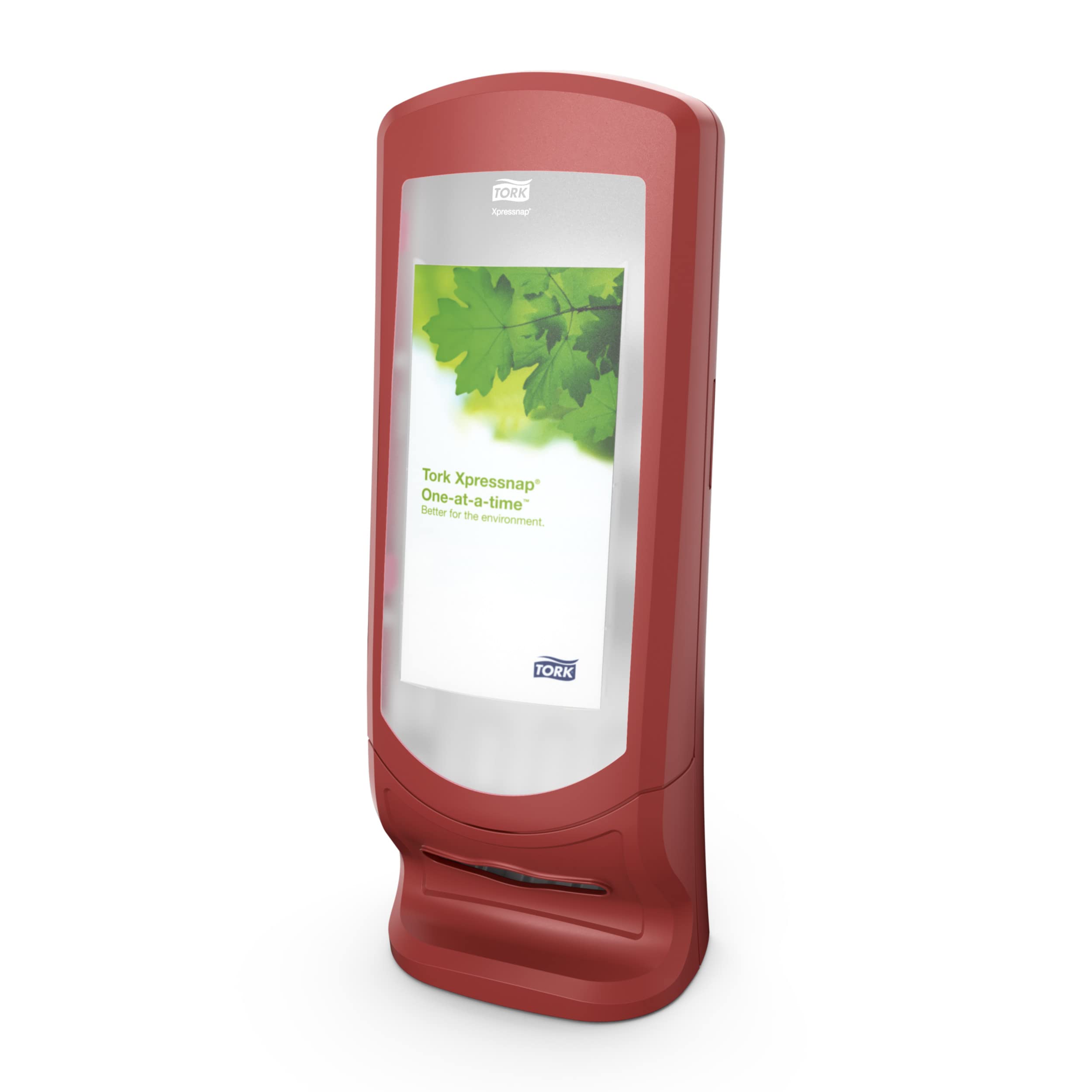 Tork Xpressnap 272212 Dispensador de servilletas vertical / Ideal para restaurantes / Sistema N4 / Rojo