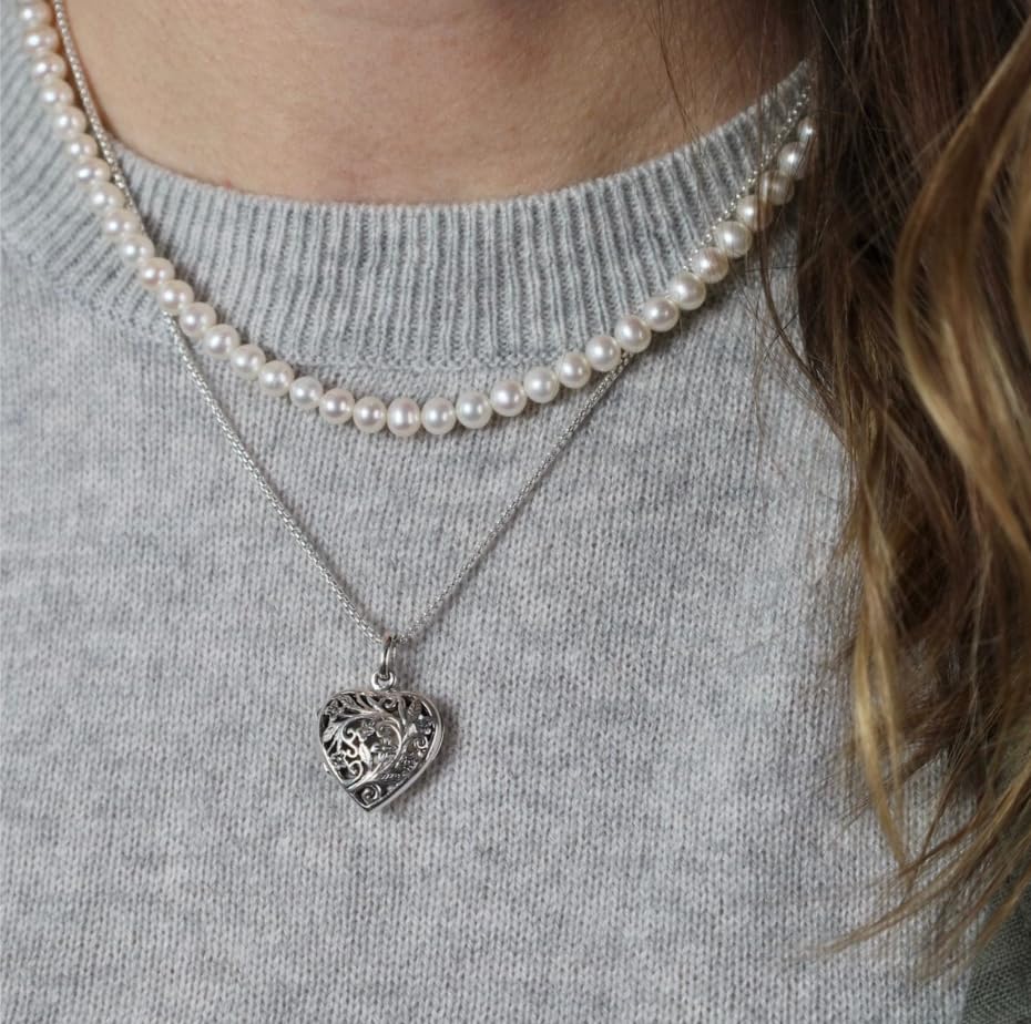 Pearl Necklaces for women,14"-20" Lengths Dainty Pearls Choker Necklaces Pearls Jewelry3