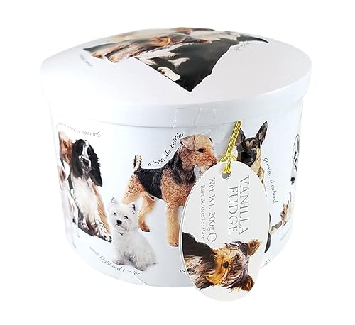 Vista 11 de Gardiners Of Scotland Farm Animals - Lata llena de dulce de dulce de vainilla escocés tradicional de lujo, 7 onzas