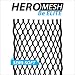 East Coast Dyes (1-Pack) Lacrosse Semi-Soft HeroMesh Solid Color Black HM-Blk-1P
