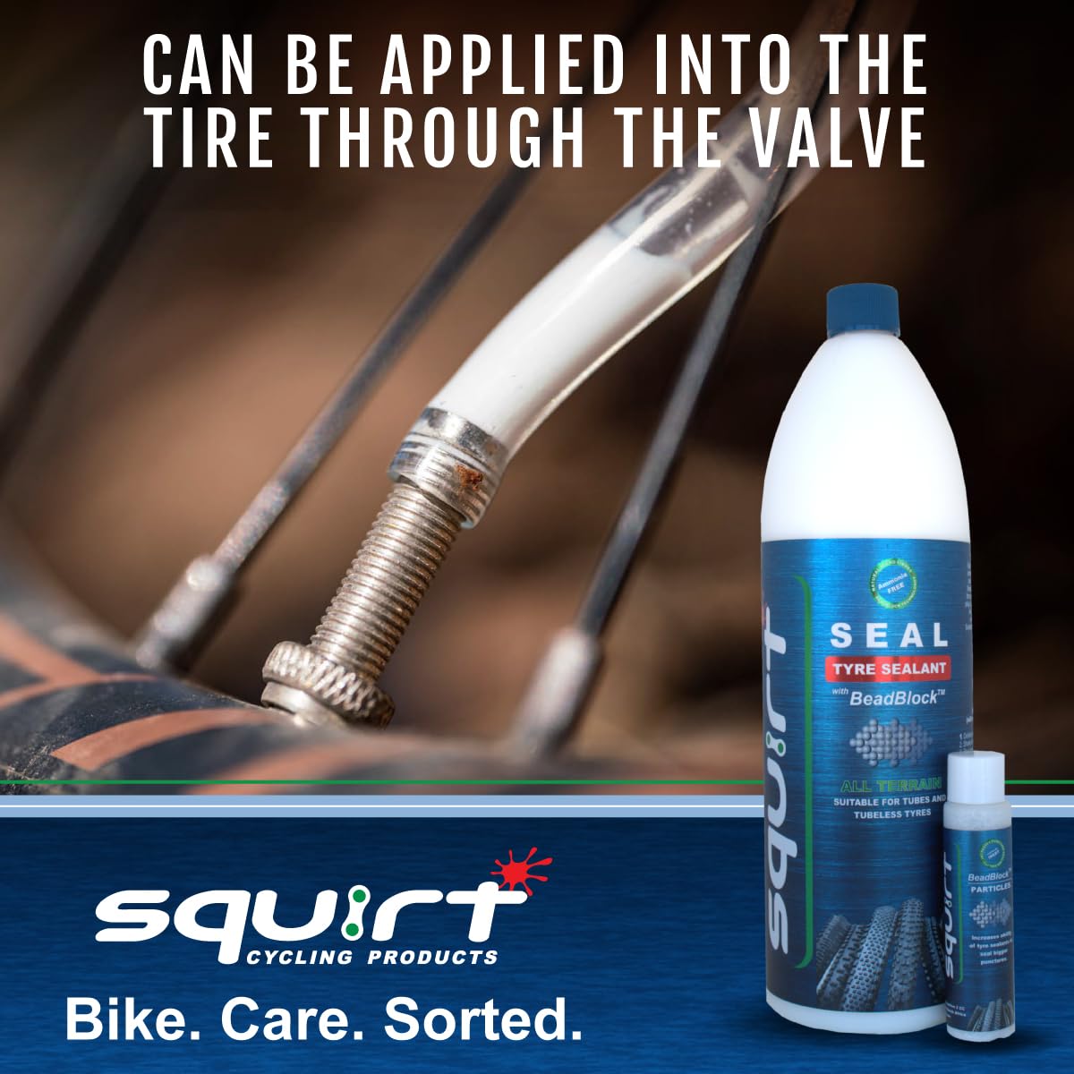 Squirt Seal Tyre Sealant with Beadblock 1000 ml