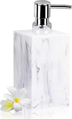 Dispensador de jabón de manos, botellas de bomba de loción de manos de 16.9 onzas, recipiente de loción, tarro de jabón líquido recargable,
