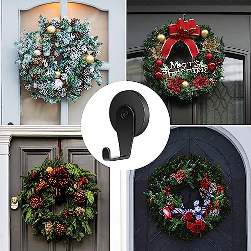 Fyy FYY-US-D-1717-MAGNETIC-HOOKS-2P-BK Magnetic Wreath Hanger, 2 Pack Heavy Duty Magnets With Hook thumb #5