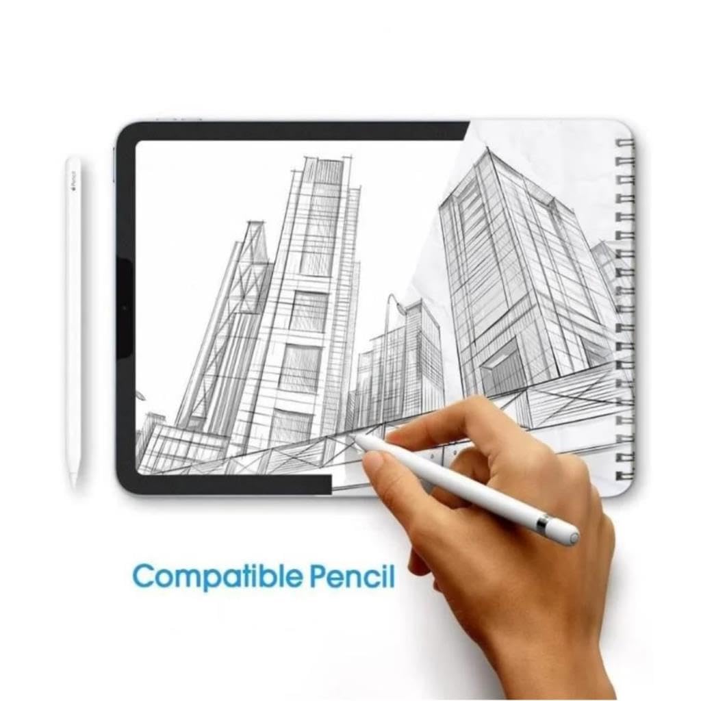 Engo Lenovo Tab One Tb305xu 8.7 İnç İle Uyumlu Paperfeel Ekran Koruyucu Kağıt Hissi Veren Dokulu Mat Yüzey, Tablet Kalem Kullanımı, Not Alma Ve Çizim İçin