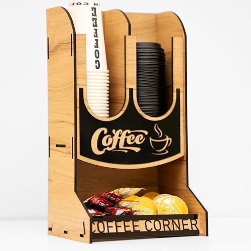 2B1G UNLIMITED Organizador de almacenamiento de café y tazas y accesorios para cápsulas de café, cesta de almacenamiento, organizador de accesorios disponible en Yaxa Peru