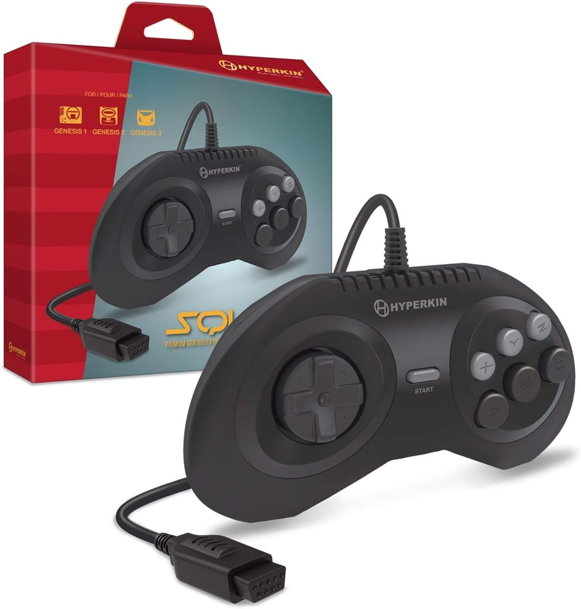 Hyperkin "Squire" Premium Controller for Genesis/ MegaRetroN HD