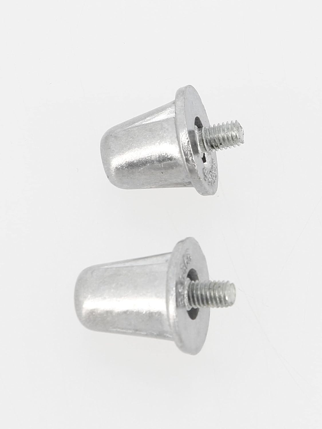 Gilbert - Aluminium Cleat 18/21 mm – Aluminium Football Cleats – Metallic Silver – One Size fits All
