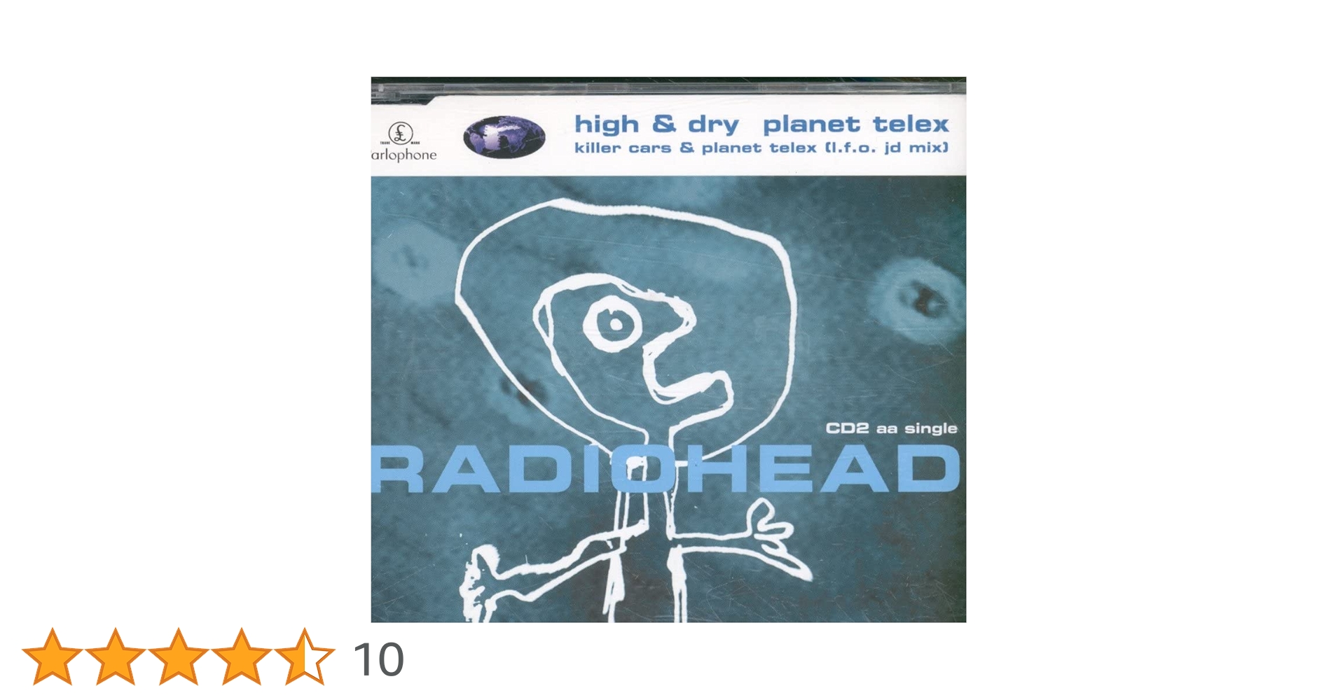 値下げRADIOHEAD high&dry/planet telex輸入盤CD2 Radiohead – High & Dry / Planet Telex – CD (CD2, Single