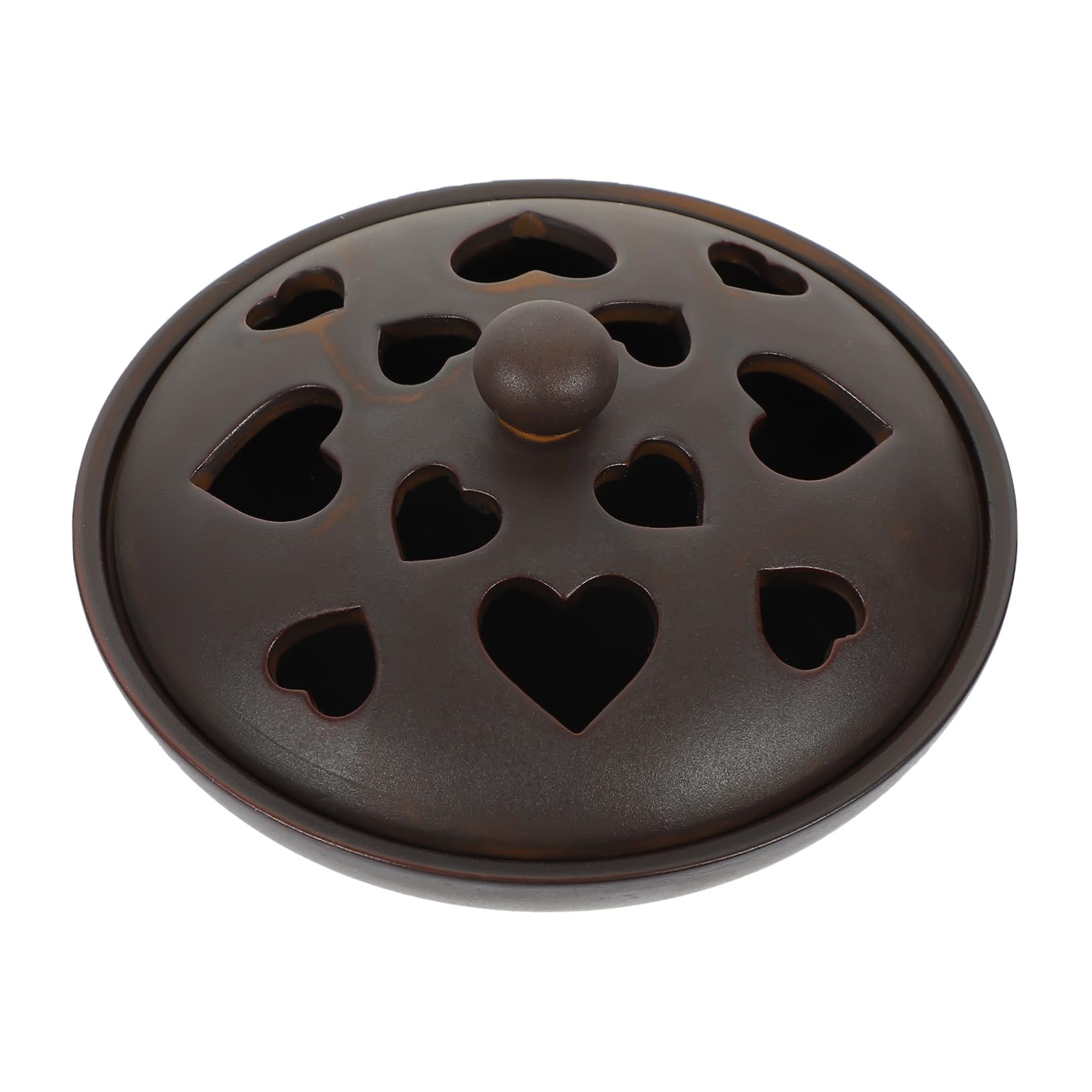 Bruciatore Incenso Ceramico Retrò, Ornamento da Tavolo | Incensiere in Ceramica, per Decorazione Negozio e Casa, Design Antico Bronzo, Uso Interno