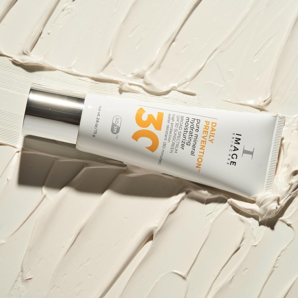 Image Skincare - Daily Prevention Pure Mineral Hydrating Moisturizer SPF 30-73g – Sonnenschutz - Leichte Tagescreme mit Hyaluronsäure & Ectoin für strahlende Haut