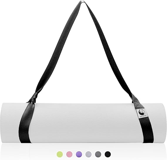 Slim Panda Yoga Mat Straps for Carrying,Adjustable Yoga Mat Shoulder
