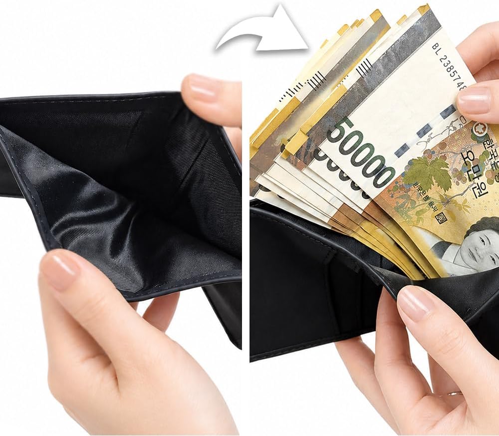 Money Appearing Wallet Magic Trick – Instant Bill Production Effect for Stage & Close-Up Performance
