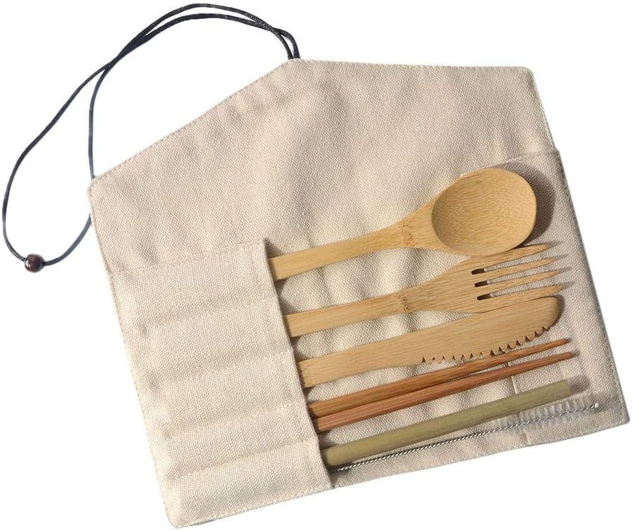 set di cucchiai per coltelli a forchetta portatili con custodia