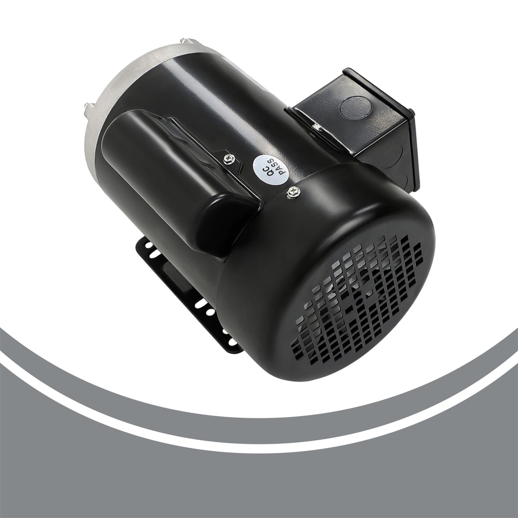 Motor eléctrico 1 HP 1750RPM motor monofásico 115V/230V 13.6/6.8A 56 marco CW/CCW para equipos agrícolas