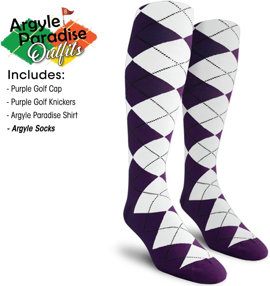 Argyle Paradise - Mens Complete Golf Outfit AA-ZZ