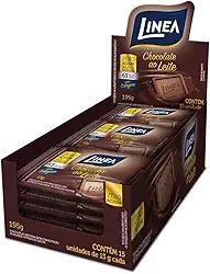 Linea Mini Chocolate Ao Leite 13G 15 Unidades