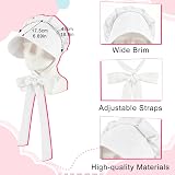 esgwork Shepherdess Costume Set – Classic bonnet and matching stockings