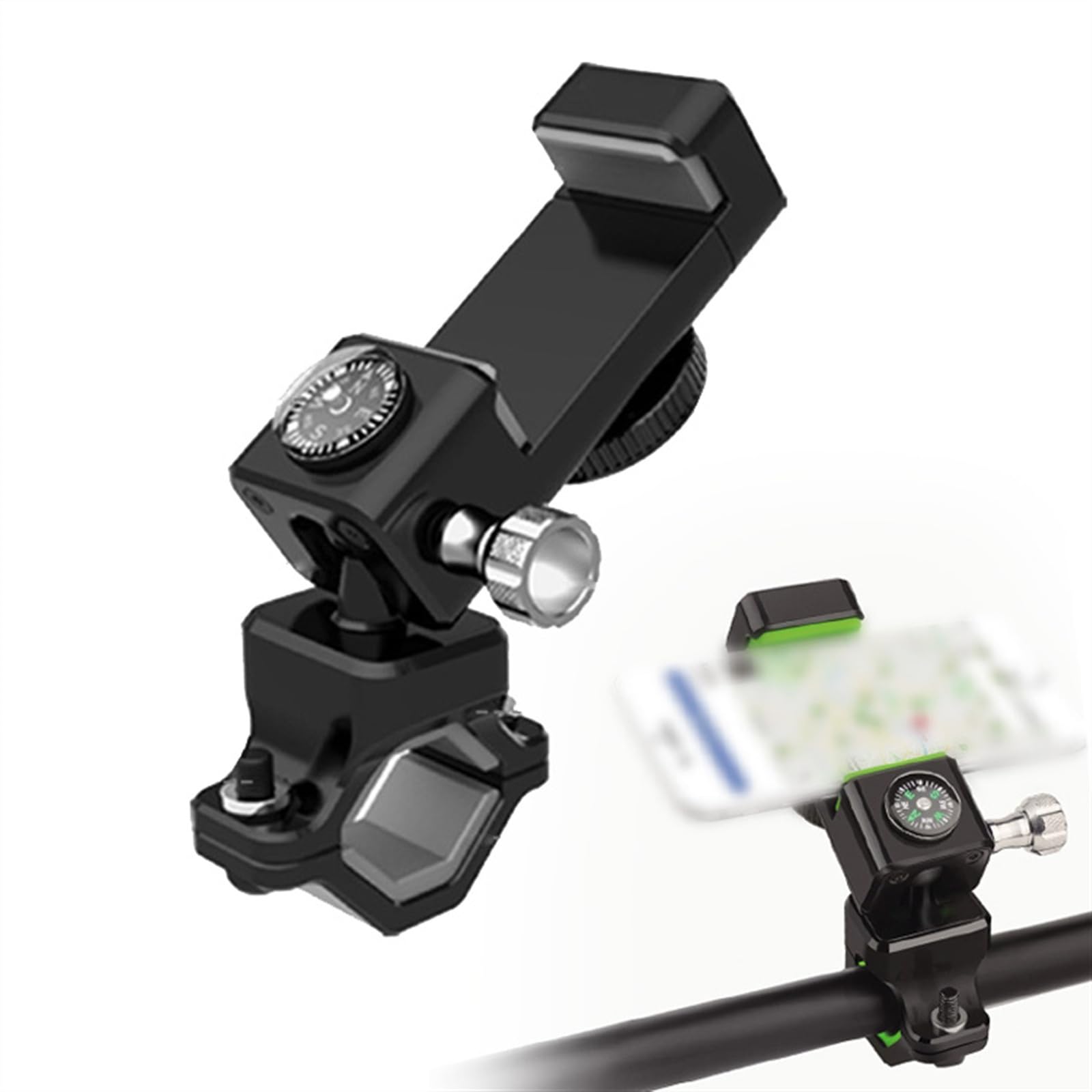 Plaque navigation GPS Vstrom 650 support téléphone anti-vibration stable - 8
