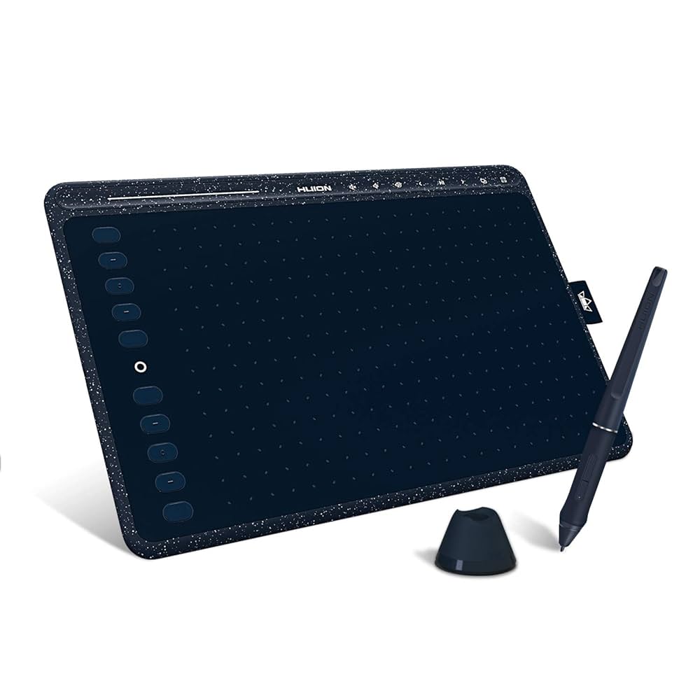 新品未使用 HUION HS611 デジタルドローイングタブレット スカーレット Amazon.com: HUION HS611 Graphics Drawing Tablet Android