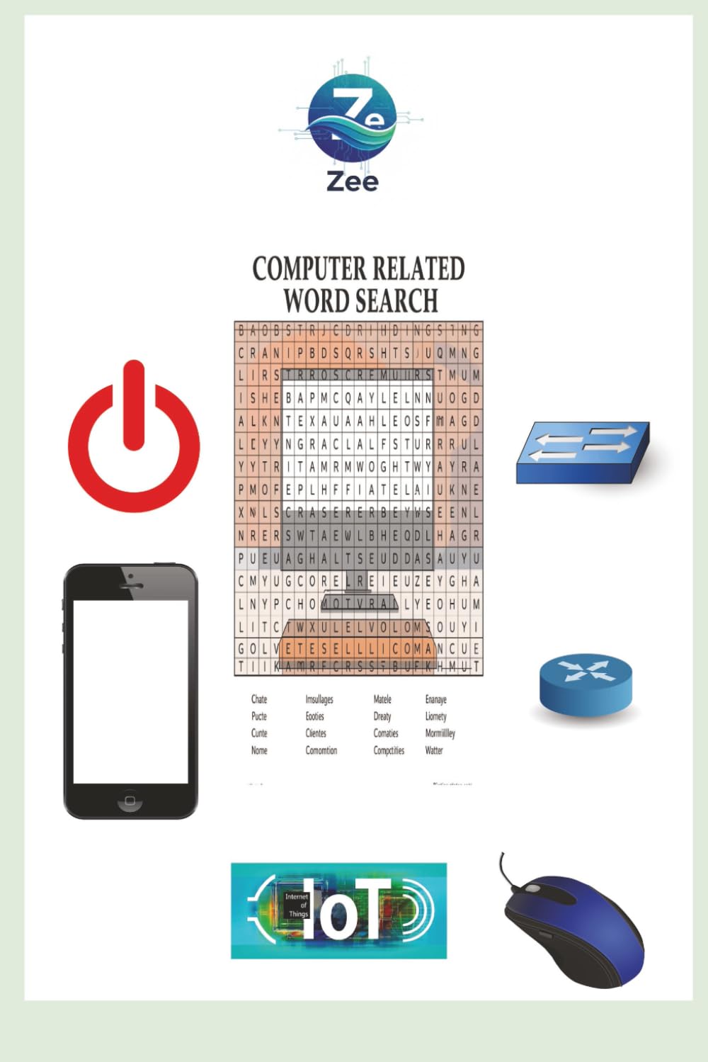Computer Related Word Search: Computer Related Word Search