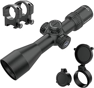 Vector Optics Veyron Compact Turret Lock Riflescope with Feature Side Focus Long Eye Relief, Fully Multi Coated for Hunting - Vector Optics