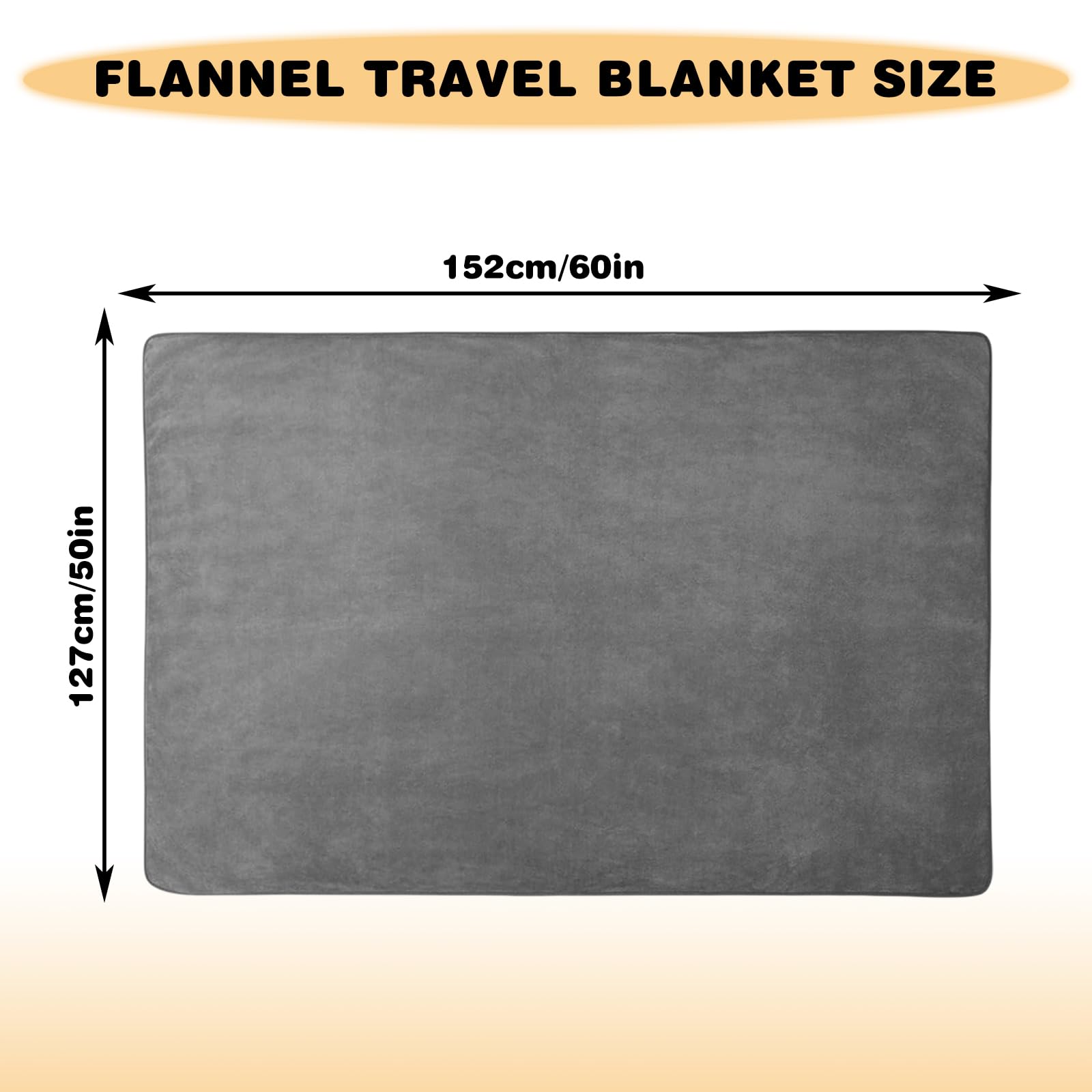 Manta De Viaje para Avión 2 En 1, Cojín Transformable 2 En 1, Manta Viaje, Franela Suave para Avión Ultraligera, 1.27 * 1.52m Manta De Viaje Plegable para Vacaciones, Oficina, Silla, Cama (Gris)