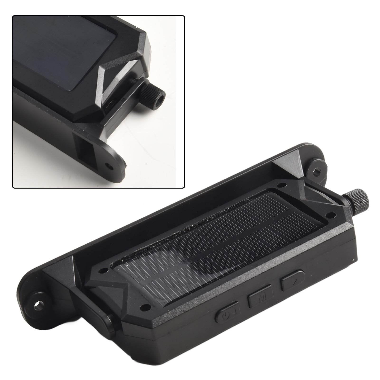 KiraKira Bezprzewodowy TPMS z 6 czujnikami zewnętrznymi, samochód solarny do systemu monitorowania ciśnienia w oponach, wyświetlacz LCD i alarm niskiego ciśnienia