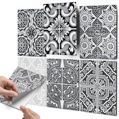 CREATISTO Klebefliesen Stickerfliesen Fliesenfolie - Hochwertige...