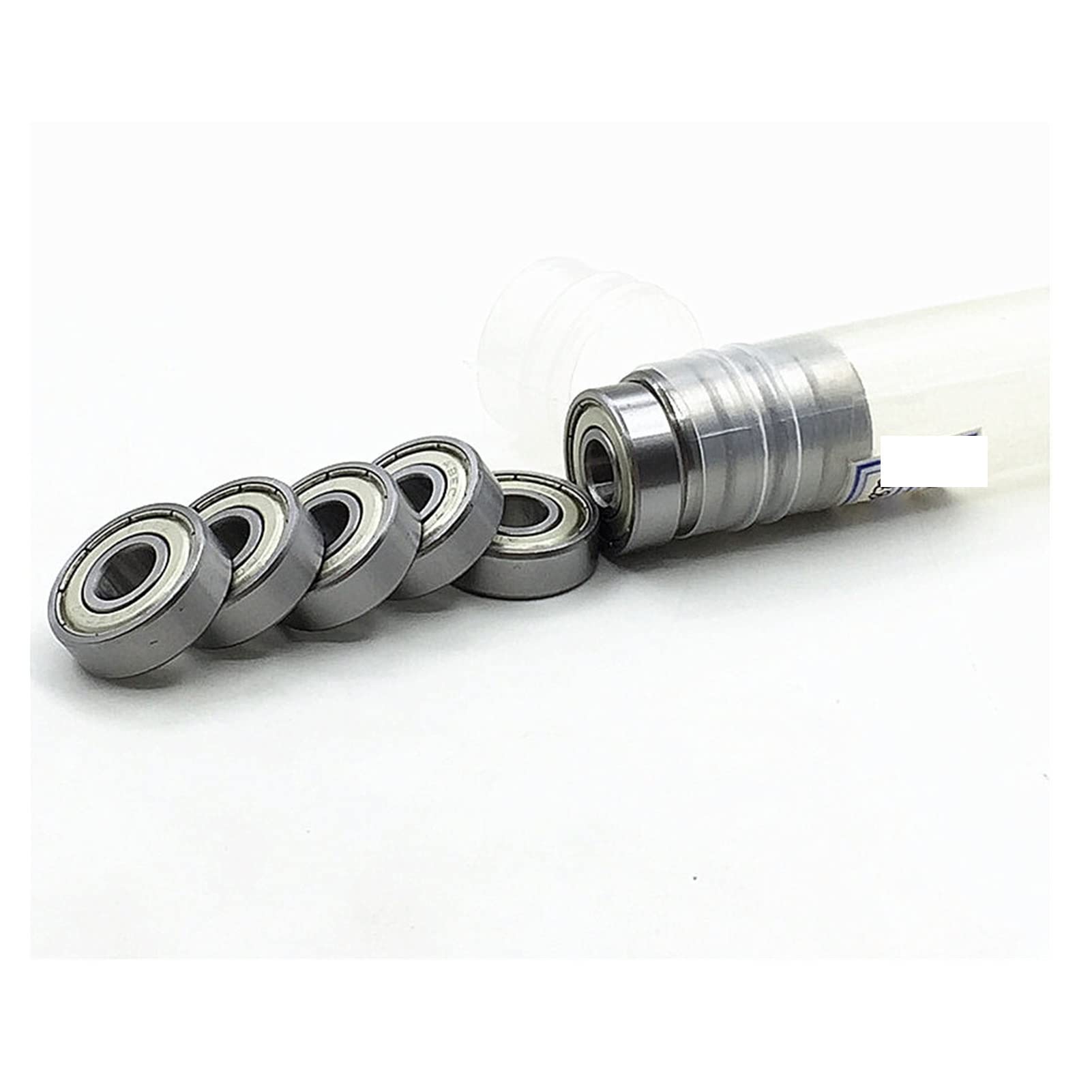 RFXOGTYFZ 8pcs 608 Bearing Speed Inline Skates Wheels Ceramic 608zz Skateboard Parts Longboard Skate Bearings