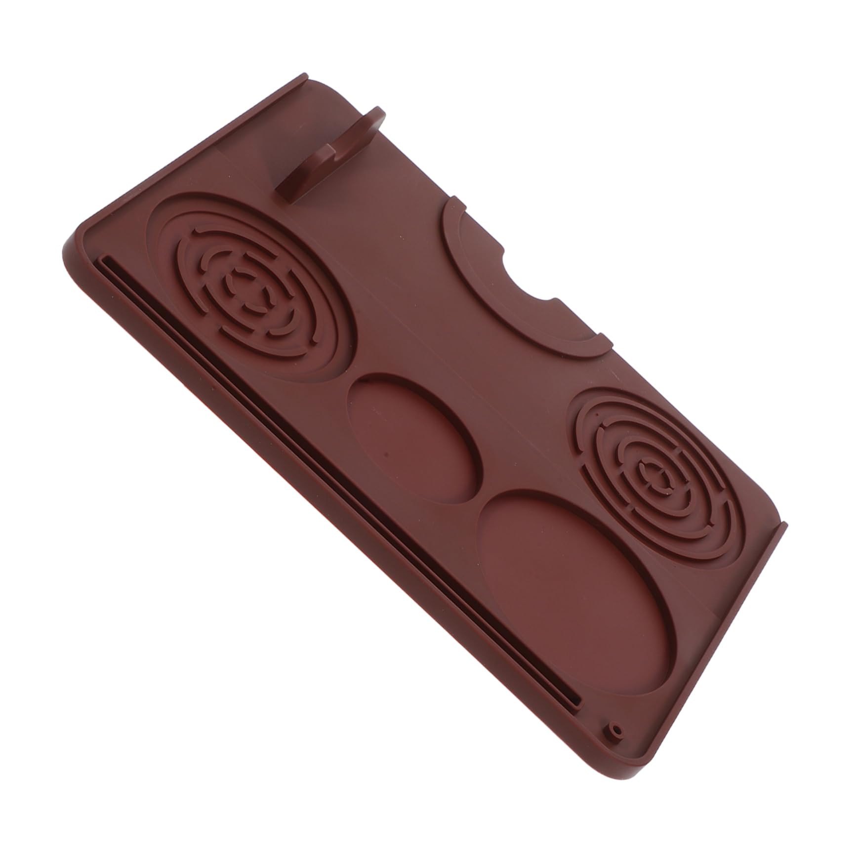 Alfombrilla de silicona para cafetera, protector antideslizante de barra de café y platos 1
