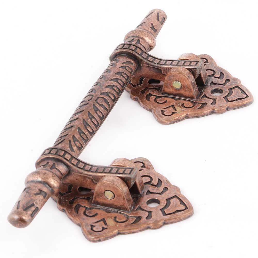 Indian Shelf2 Piece Pulls | Brown Vintage Pulls | Brass Kitchen Cabinets Handles Modern | Traditional Pull | 8.99 Cm Handles