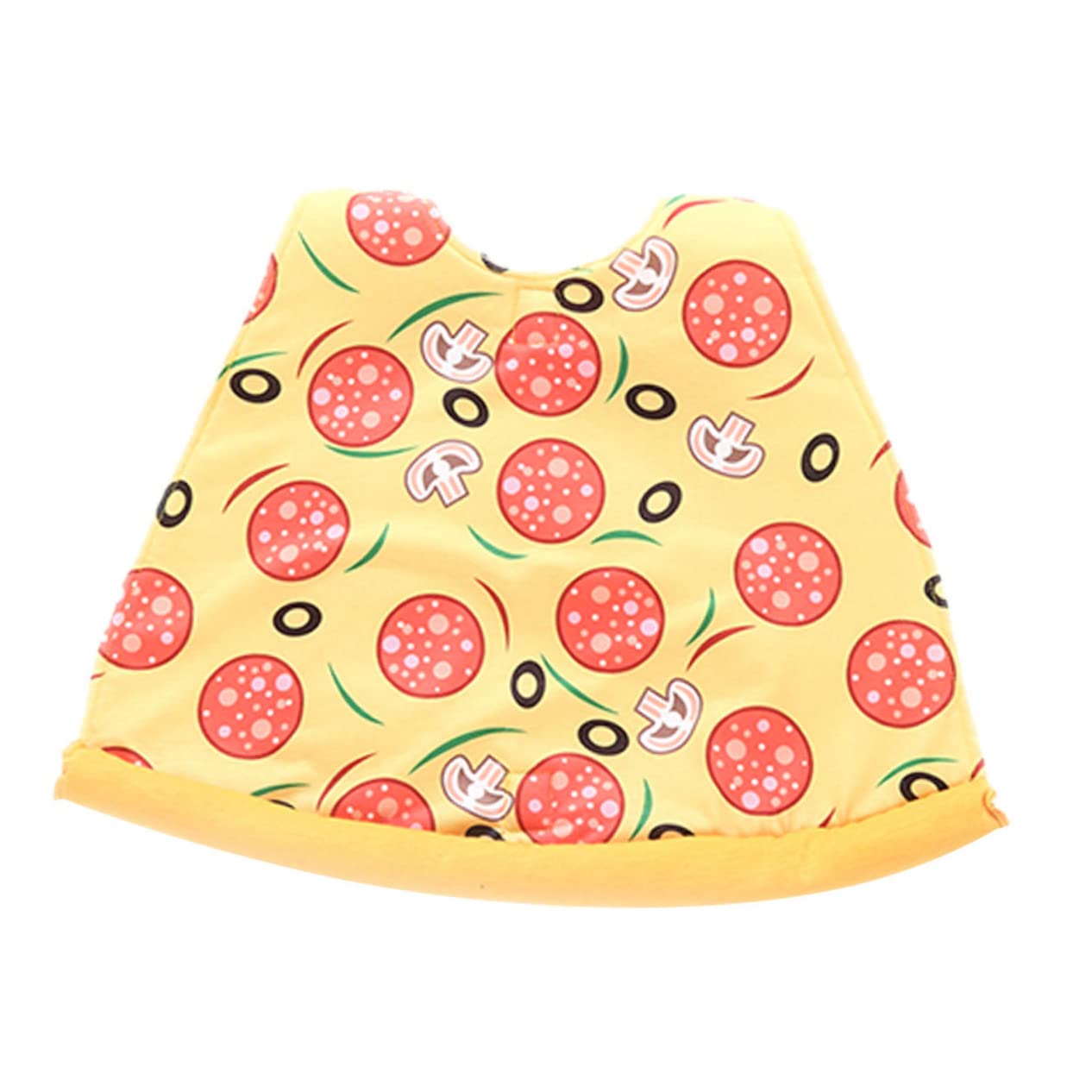 BESPORTBLE 3piezas Mascotas Disfraz De Halloween Ropa para Perros y Gatos Diseño De Pizza para Fiestas y Celebraciones Traje Cómodo y Atractivo para Mascotas Pequeñas