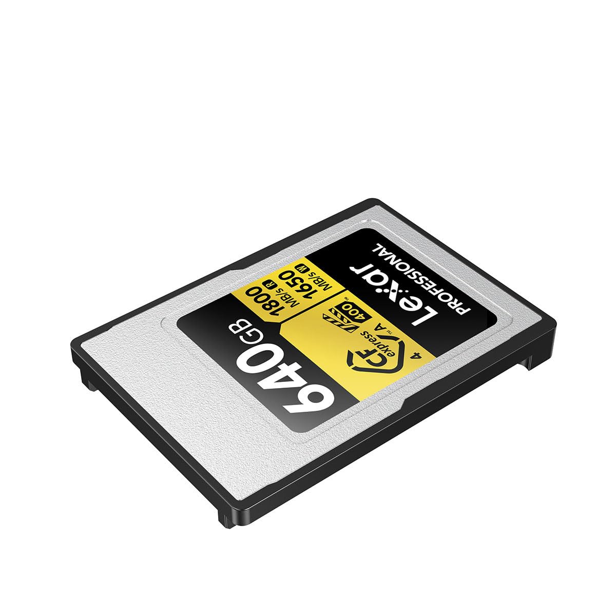 Lexar CFexpress 4.0 Type-A Gold Series 640 GB – Velocità fino a 1800 MB/s, Scrittura 1650 MB/s, Scheda di Memoria Professionale per Fotocamere e Videocamere 8K, Alta Resistenza, Tecnologia PCIe Gen-4