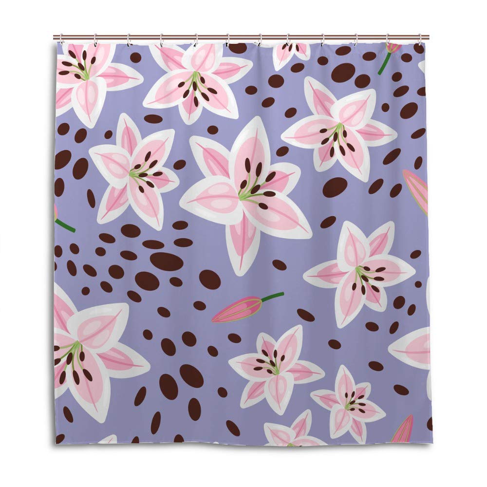 Rideau de douche motif chiot mignon pour baignoire familiale, ensemble salle de bain CHEHONG
