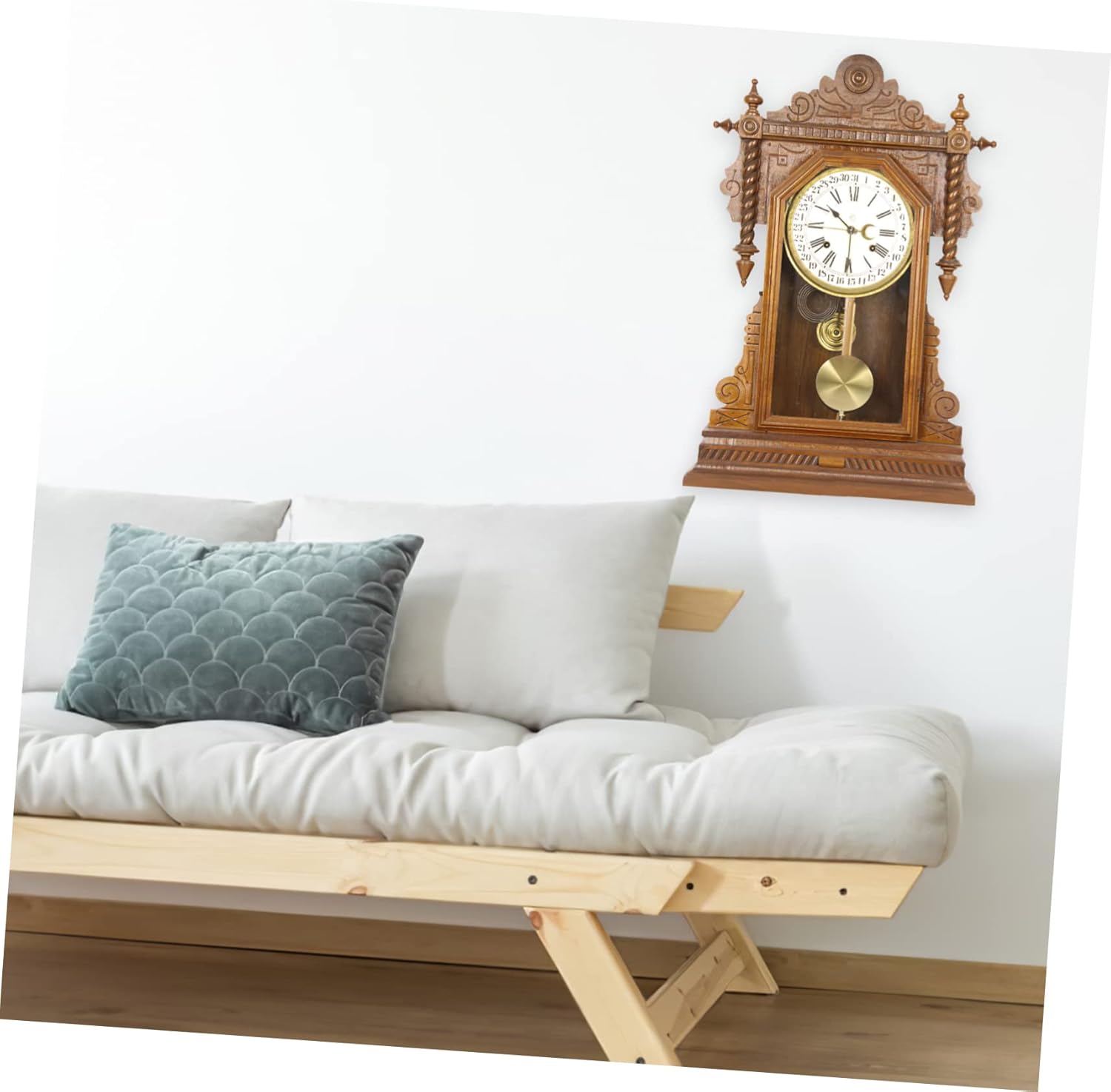 4pcs DIY Wall Clock Parts Metal Pendulum Replacement for Mechanical Clock Mechanism