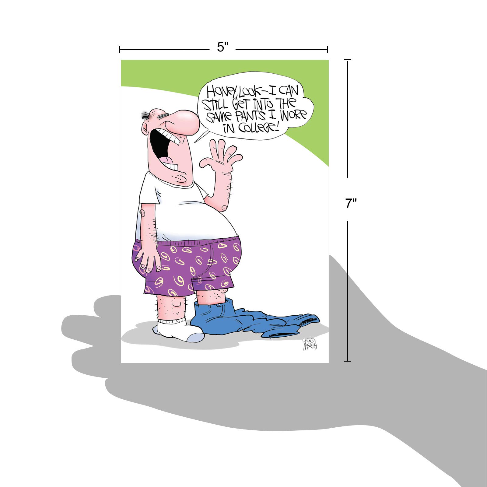 Nobleworks Geburtstagskarte Mit Politischem Humor – „Happy Birthday To The Real Deal“