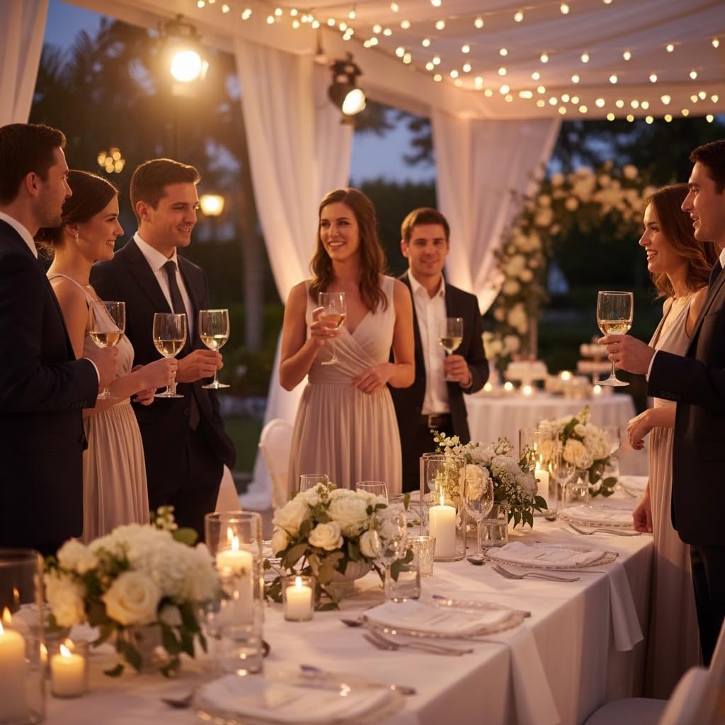 FOX & GRAPES Plastic Stemmed Wine Glasses | Unbreakable/Shatterproof, Reusable, Food Safe, Dishwasher Safe, For Birthday and Party, 16oz (Clear, Set of 12)