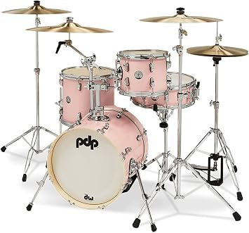 PDP New Yorker 4-piece Shell Pack - Pale Rose Sparkle