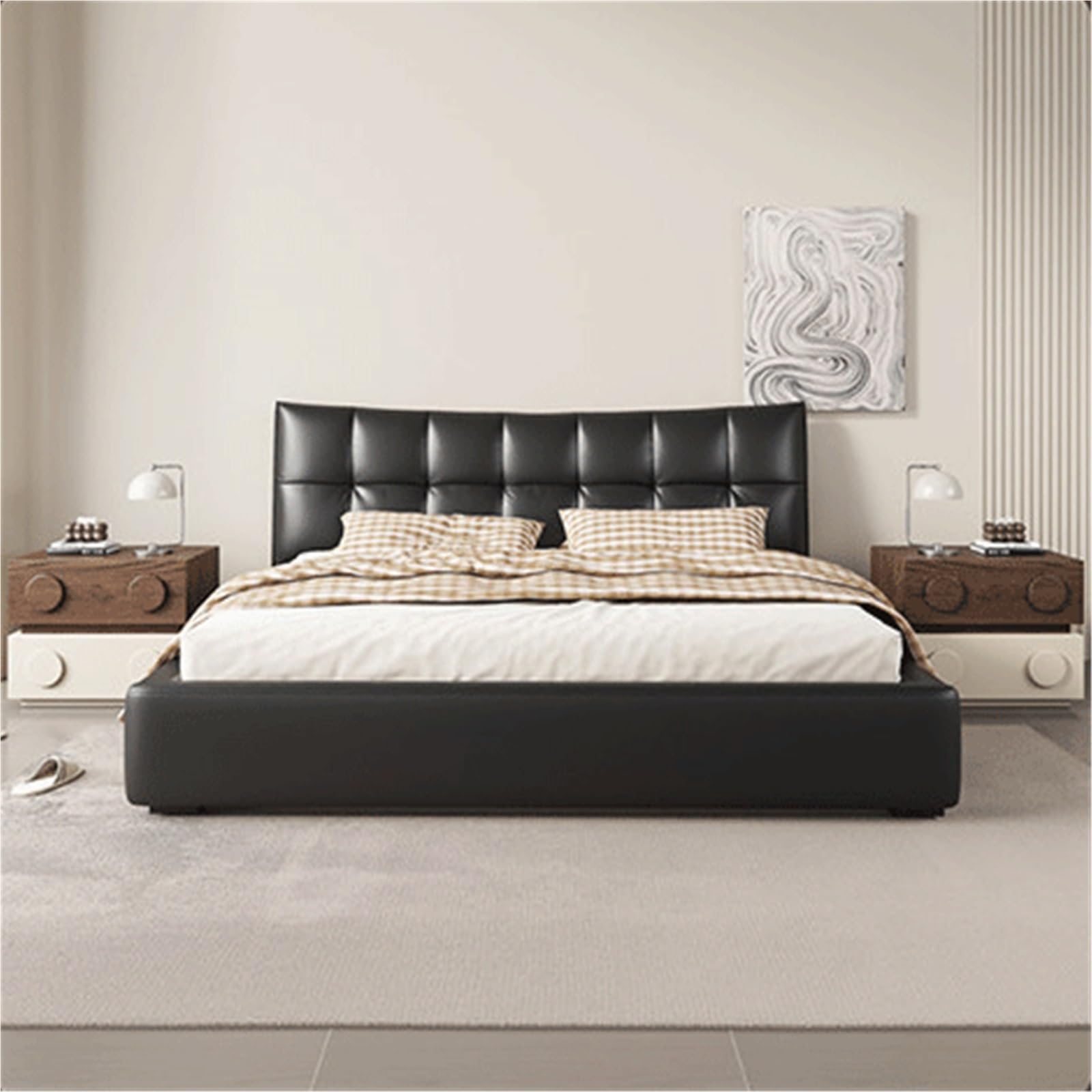 Comodino Comodino for camera da letto in legno massello