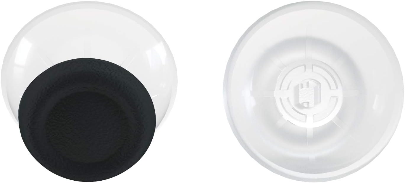 eXtremeRate Black Replacement 3D Joystick Thumb Sticks for PS5 Controller, Analog Thumbstick with Screwdriver for PS4 Slim Pro Controller