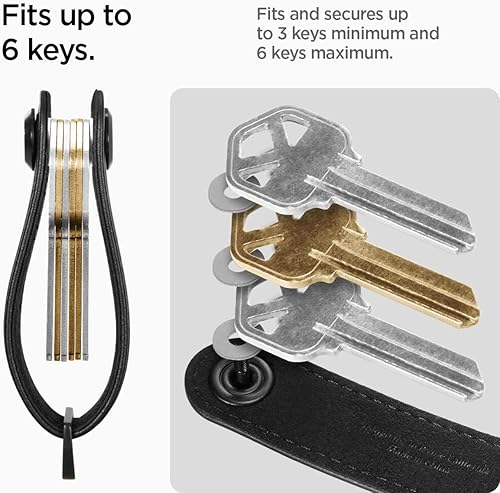 Miniatura 6 de Spigen Valentinus Pro Key Organizer Designed for AirTag Case, Holder, Keychain, Keyring Up to 5-6 Keys