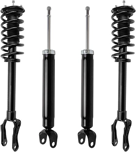 Miniatura 127 de Detroit Axle - Amortiguadores para BMW 328i 325i 128i 135i 335i 330i 335d 335is (sin Sport Susp.) 2 puntales delanteros completos con muelle
