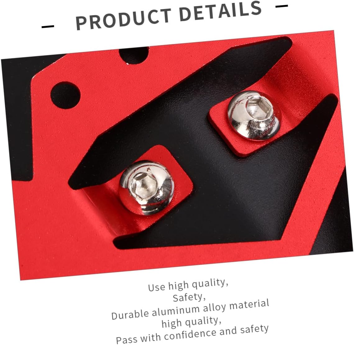 Cabilock Motorcycle Rear Mudguard Aluminum Alloy Fender Red Water Guard Durable Off-Road Motorcycle Accessory Compatible with Dirt Bikes