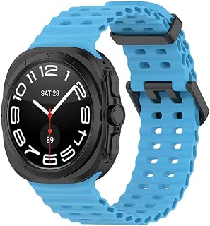 CONSTRAIN - Samsung ile uyumlu Galaxy Watch Ultra 47mm Kordon Ocean Silikon Kordon 118