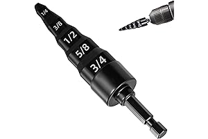 5-in-1 HVAC Swaging Tool Drill Bit Set