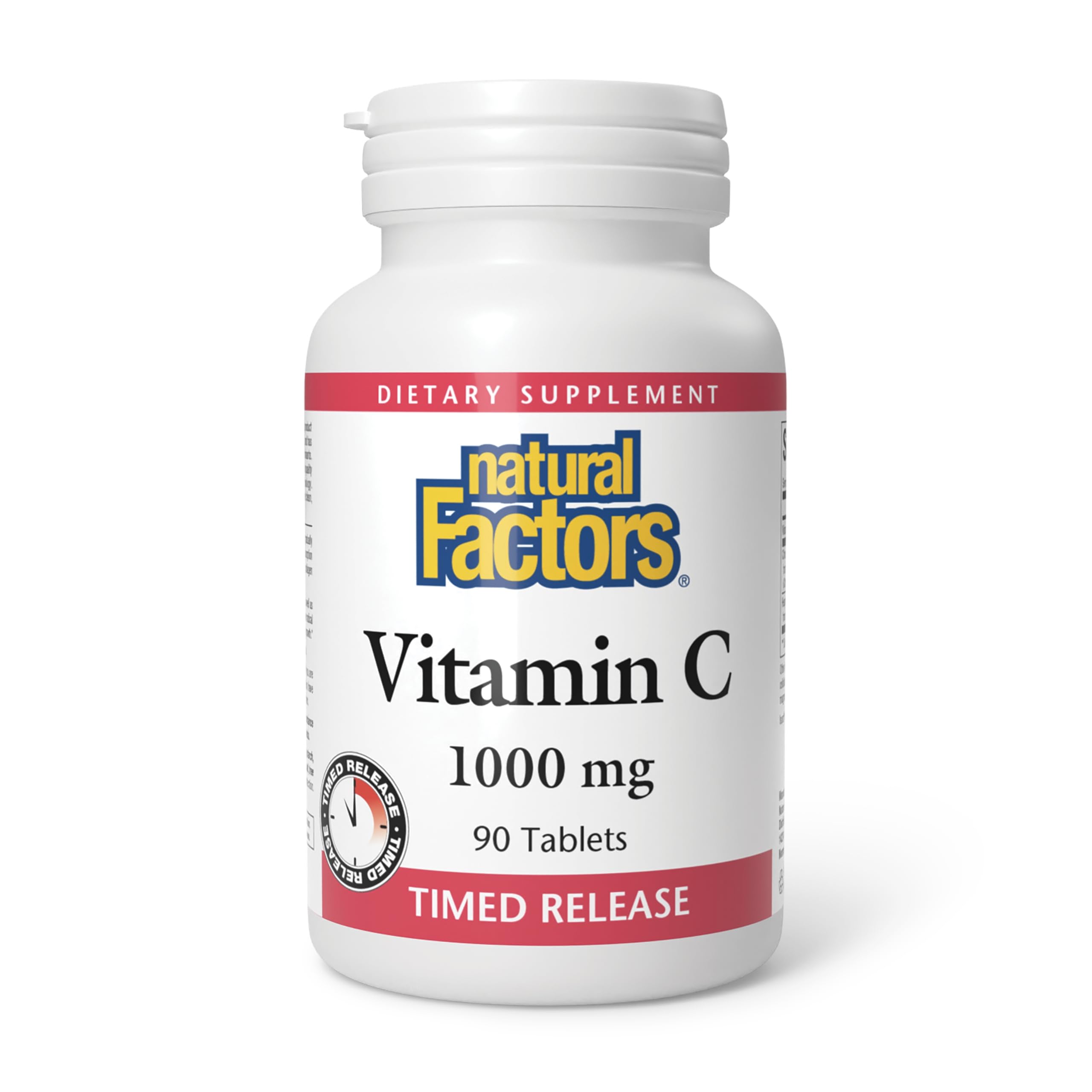 Natural Factors - Vitamin C 1000mg Time Release, Potent Antioxidant Protection, 90 Tablets