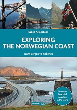 Paperback Exploring the Norwegian coast [Norwegian] Book