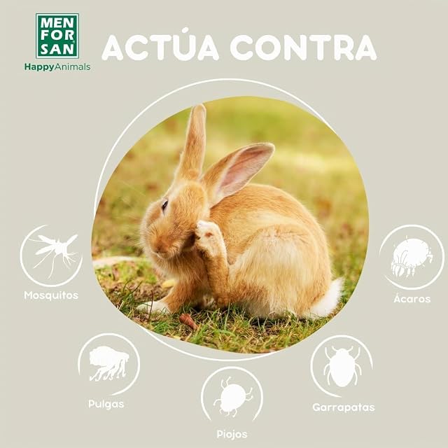 Foto 4 de 7 de MENFORSAN Champú Repelente en Polvo para roedores, Conejos y Hurones 250gr, Limpieza y protección en seco