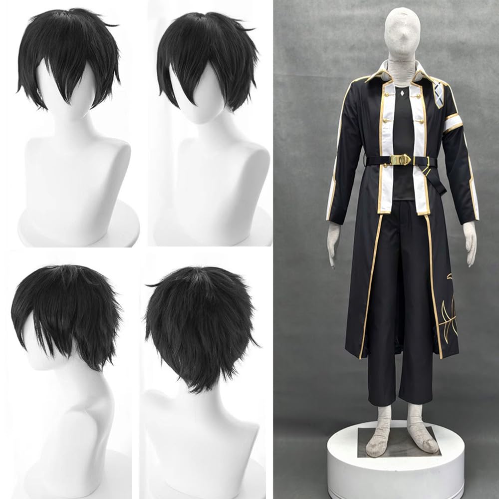 Disfraz de cosplay de anime de talla estadounidense, abrigo largo para hombre, traje de fiesta