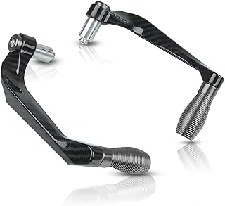 Outdoorking Motorcycle Handguards for Kawasaki Z750 Z750S Z750R Z750L Z 750 S/R/L 2007-2023 Motorcycle Accessories Hand Brake Clutch Levers Guard Protection Motorbike Hand Guard (Color : 1)